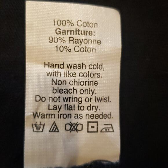 J Crew lace front knit tank top XS Navy Blue - Picture 10 of 12